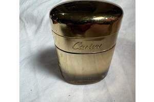 Vintage Cartier Glass Perfume Bottle Refillable